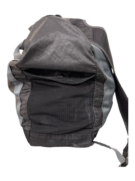 Patagonia Black & Gray Nylon Ruched Backpack Zip closure Bag Black & Gray / M