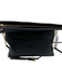 Tory Burch Black Pebble Leather Gold hardware Logo Crossbody Bag Black / M