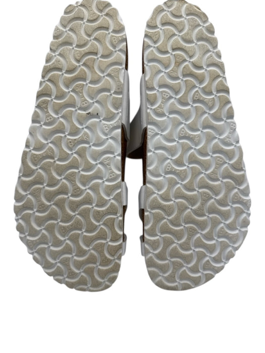 Birkenstock Shoe Size 11 White Leather Toe Strap Sandals White / 11
