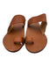 Beek Shoe Size 11 Tan Leather Toe Strap Box Incl. Sandals Tan / 11