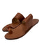 Beek Shoe Size 11 Tan Leather Toe Strap Box Incl. Sandals Tan / 11