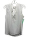 Bella Dahl Size XS White Tencel & Lyocell Sleeveless Fringe Detail Top White / XS