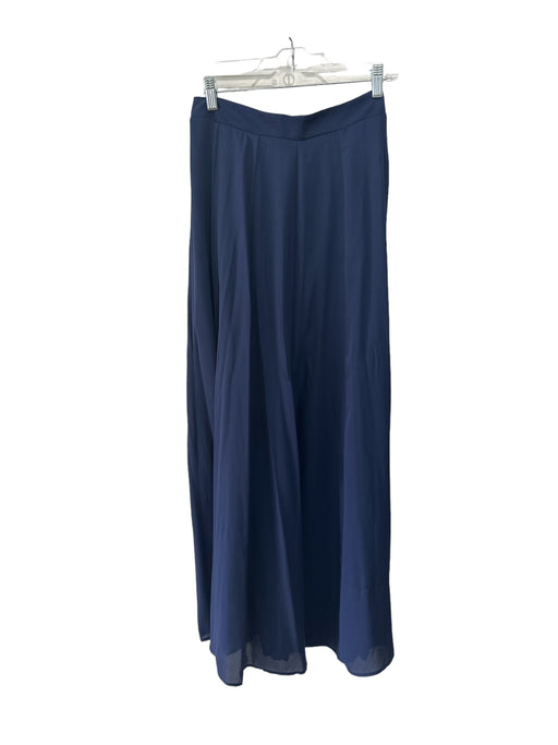 Show Me Your Mumu Size Medium Navy Blue Polyester Side Zip seam detail Skirt Navy Blue / Medium