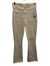 Veronica Beard Jeans Size 27 Cream Cotton Blend High Rise Patch Pocket Pants Cream / 27