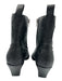 Dolce Vita Shoe Size 8 Black Leather Cowboy Ankle Side Zip Boots Black / 8