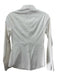 Bailey 44 Size XS White Cotton Blend Half Zip Collar Long Sleeve Top White / XS