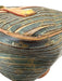 Louis Vuitton Green & Brown Leather Ribbed Brass Hardware Drawstring Satchel Bag Green & Brown / L