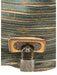Louis Vuitton Green & Brown Leather Ribbed Brass Hardware Drawstring Satchel Bag Green & Brown / L