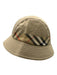 Burberry Beige, Black, Red Cotton Novacheck Pattern Block Bucket Hat Beige, Black, Red / One Size