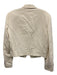 Brunello Cucinelli Size 46 Cream White Viscose & Linen Blazer Jacket Cream White / 46