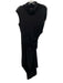 Louis Vuitton Size L Black Sleeveless Knit Mock Neck Knee length Dress Black / L