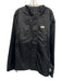 Helly Hansen Size XL Black Polyamide Long Sleeve Hood Zip Up Rain Coat Jacket Black / XL