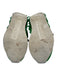 Esse Ut Esse Shoe Size 37 Green & Brown Suede Fringe Metallic Detail Sneakers Green & Brown / 37