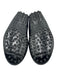 M. Gemi Shoe Size 39.5 Black Embossed Leather Slip On Driver Loafers Black / 39.5