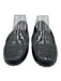 M. Gemi Shoe Size 39.5 Black Embossed Leather Slip On Driver Loafers Black / 39.5