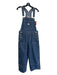 Levis Size S Mid Wash Cotton Button Detail Side Pocket Sleeveless Overalls Mid Wash / S