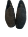 Vince Shoe Size 6.5 Black Suede Almond Square Toe Slip On Flat Shoes Black / 6.5