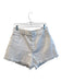 Paige Size 29 Cream Cotton High Rise 5 Pocket Raw Edge Above Knee Shorts Cream / 29