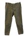 Nili Lotan Size 8 Army Green Cotton High Rise 4 Pocket Straight Leg Jeans Army Green / 8
