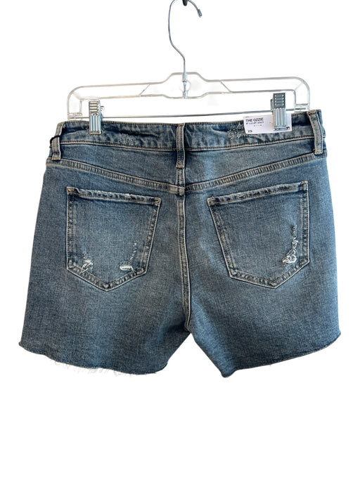 Joe's Size 29 Medium Wash Cotton Blend High Rise Zip Up 5 Pocket Shorts Medium Wash / 29