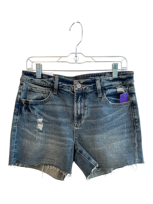 Joe's Size 29 Medium Wash Cotton Blend High Rise Zip Up 5 Pocket Shorts Medium Wash / 29