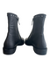 Cordani Shoe Size 38 Black Leather Side Zip Pointed Square Toe Booties Black / 38