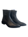 Cordani Shoe Size 37 Black Leather Side Zip Pointed Square Toe Booties Black / 37