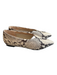 Fowt Shoe Size 7 Beige Manmade Material Pointed Animal Print Flat Shoes Beige / 7