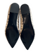 Fowt Shoe Size 7 Beige Manmade Material Pointed Animal Print Flat Shoes Beige / 7