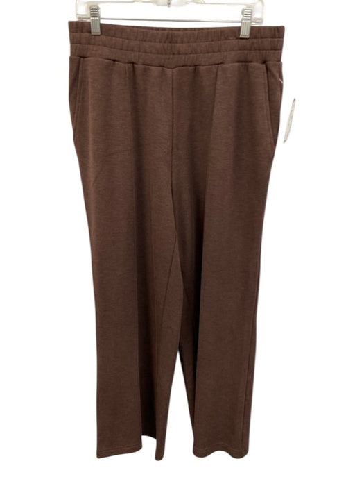 Varley Size L Green Viscose & Polyester Wide Leg Sweatpants Pants Green / L