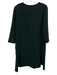 Gerard Darel Size 40 Black Acetate & Polyester Short Sleeve Neck Closure Dress Black / 40