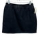 Herve by Herve Leger Size L Black Polyester Blend Elastic Waist Logo Skirt Black / L