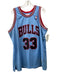 Mitchell & Ness AS IS Size XL Blue & Red Polyester Jersey Men's Short Sleeve Blue & Red / XL