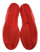 Adidas Shoe Size 10 Red Leather Solid Sneaker Men's Shoes Red / 10