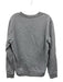 Versace Size XL Gray Cotton Blend logo Sweatshirt Crew Men's Long Sleeve Shirt Gray / XL