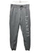 Versace Size L Gray Cotton Blend logo Sweatpant Men's Pants Gray / L