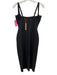 SKIMS Size L Black Polyamide Cupped Shapewear Dress Black / L