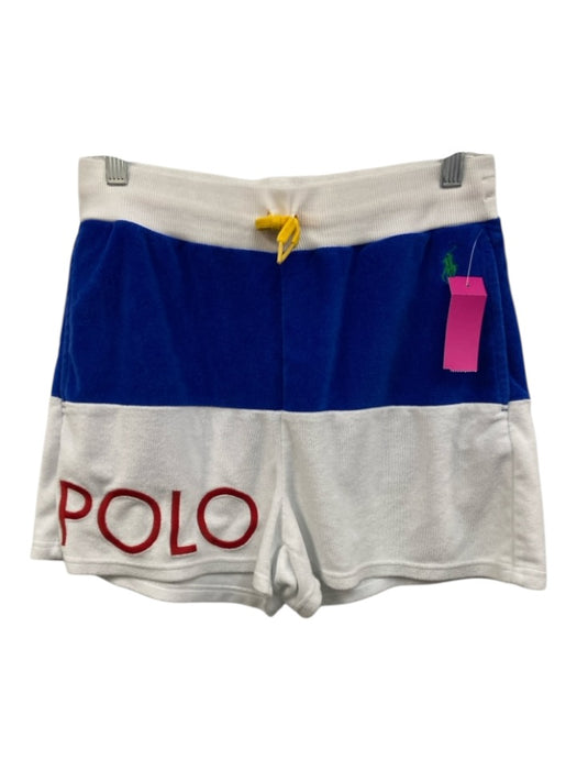 Polo Ralph Lauren Size L / M White, Blue, Red Cotton Terry Cloth Short Set White, Blue, Red / L / M