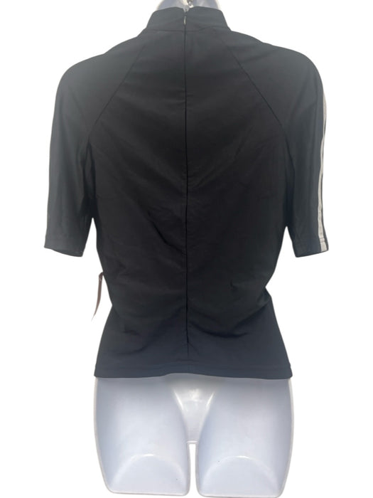 Balenciaga x Adidas Size L / 42 Black & White Polyamide Blend 3 Stripe Logo Top Black & White / L / 42