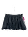 Adidas Size 14 Black & White Polyester Mini Bubble Hem 3 Stripe Logo Skirt Black & White / 14