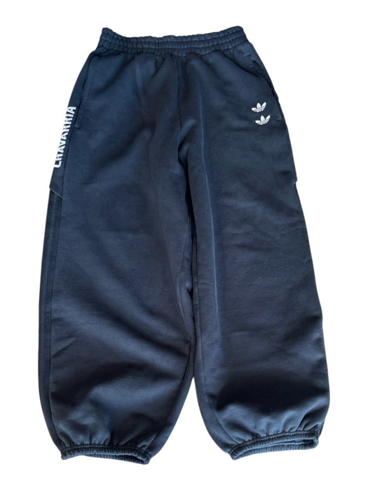 Adidas x Willy Chavarria Size S Black Cotton Solid Jogger Sweatpant Men's Pants Black / S