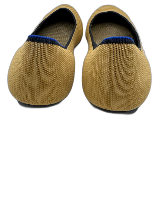 Rothy's Shoe Size 7.5 Yellow & Black Synthetic Knit Round Toe Flats Yellow & Black / 7.5