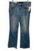 7 For All Mankind Size 31 Medium Wash Cotton & Polyester Zip Fly Flare Leg Jeans Medium Wash / 31