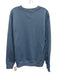 G Star Size L Blue & Gray Cotton Graphic Crewneck Men's Long Sleeve Shirt Blue & Gray / L