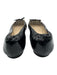 Eric Javits Shoe Size 7 Black & Beige Leather Bow detail Mesh Gold Detail Shoes Black & Beige / 7