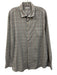 Peter Millar Size L Blue & Pink Cotton Plaid Button Up Men's Long Sleeve Shirt Blue & Pink / L