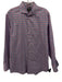 Neiman Marcus Size 16.5 Blue & Pink Cotton Plaid Button up Long Sleeve Shirt Blue & Pink / 16.5