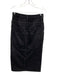 Tibi Size 25 Charcoal Black Missing Fabric Tag Denim Layered Detail Midi Skirt Charcoal Black / 25