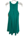 Milly Size 2 Kelly Green Polyester Blend Sleeveless Back Keyhole Back Zip Dress Kelly Green / 2
