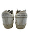 Golden Goose Shoe Size 36 White & Gold Leather Upper Logo Low Top Sneakers White & Gold / 36
